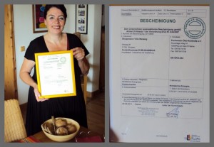 Nach dem jährlichen Audit - ohne Auffälligkeiten - folgt die Bescheinigung.
